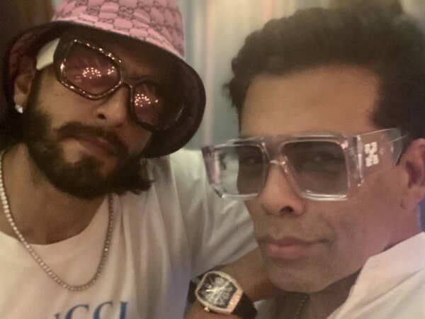 Karan Johar and Ranveer Singh in Delhi to look for locations for the shoot of Rocky Aur Rani Ki Prem Kahani