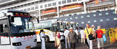 Cruise passengers get e-visa on arrival at New Mangalore Port