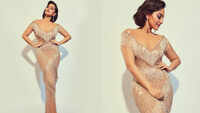 Sonakshi Sinha rocks the ramp in golden retro avatar 