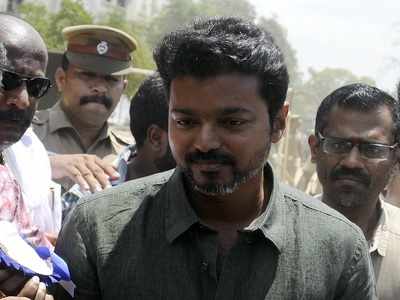 Income Tax searches on Tamil superstar Vijay, others continue