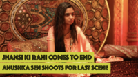 Jhansi Ki Rani comes to end, Anushka Sen shoots for last scene 