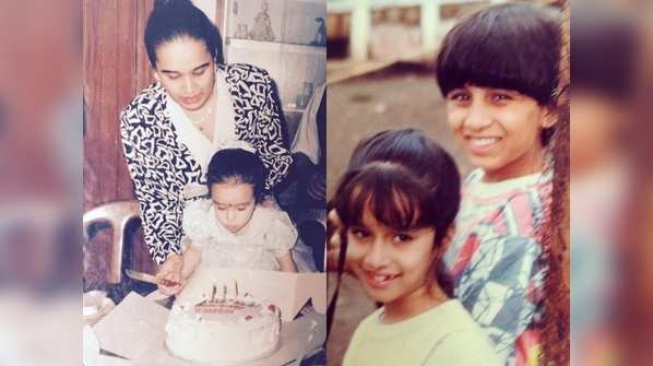​Happy Birthday Shraddha Kapoor: THESE childhood pics of the 'Baaghi 3' actress are too cute to be missed