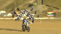 Vijay Diwas: Indian soldiers display amazing bike stunt in J&K’S Dras 