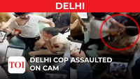 On cam: Delhi cop assaulted inside police station 