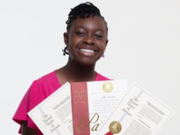 At 5, Gabby Goodwin kept losing her hair bows and her family turned the problem into a patented invention