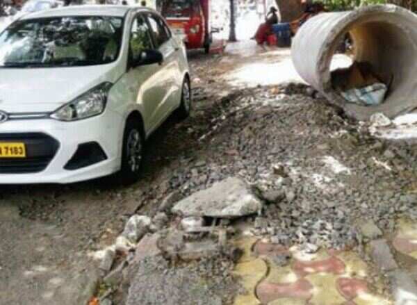 Bibvewadi resident fires up TOI app to free path
