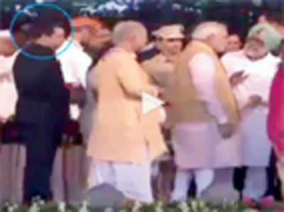 Imposter tails law minister to go within touching distance of PM