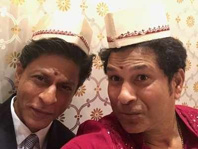 Shah Rukh Khan to make photo album for this picture with Sachin Tendulkar