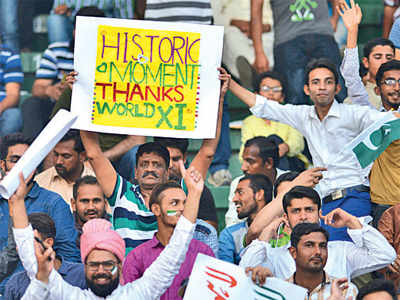 Pakistan’s cricketing dawn: Home team beats World XI in Lahore, fans' excitement knows no bounds