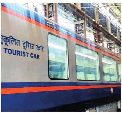 View the vista in Central Railway's new coach