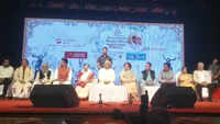 Celebs at 77th Master Deenanath Mangeshkar Smruti Pratishthan Awards 