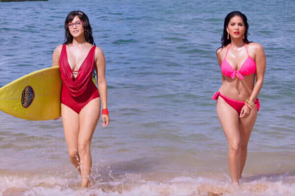 Watch: Sunny Leone’s ‘Rom rom romantic’ car-washing skills in ‘Mastizaade’