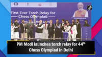 PM Modi launches torch relay for 44th Chess Olympiad in Delhi 