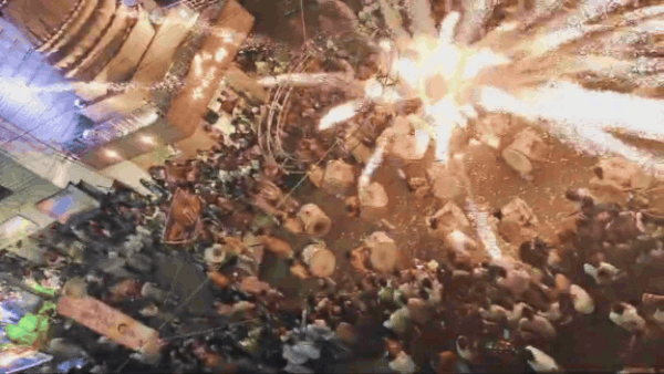 Watch: 7 women suffer burns as cracker explodes during Ganesh idol immersion in Maharashtra