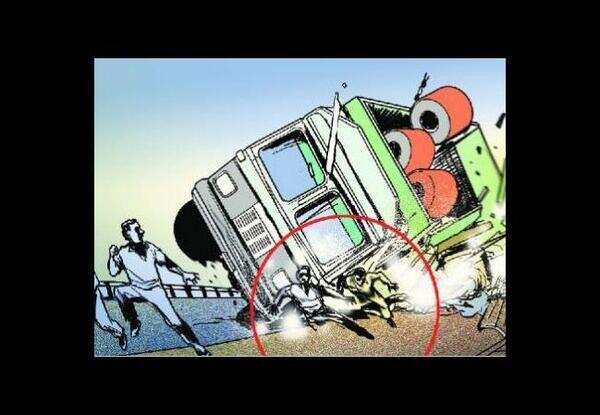 2 killed, many hurt as truck rams into crowd