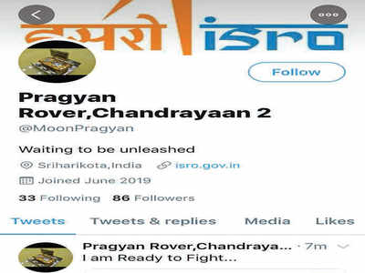 Fake Chandrayaan-2 social media accounts crop up