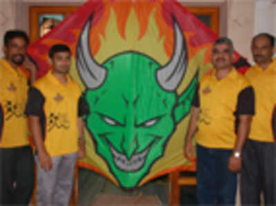 Team Mangalore heads to Hong Kong kite fest