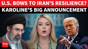 Iran Forces U.S. Surrender? Karoline's Dramatic Announcement On Potential Deal | WATCH