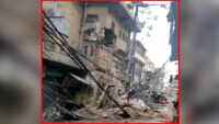 On cam: 3-storey building collapses in Delhi’s Sadar Bazaar 