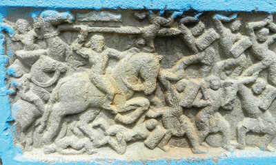 A camel spotted in medieval Karnataka