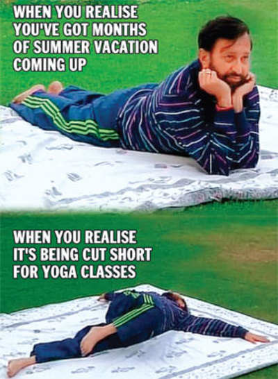 Yoga Day has become a pain in the asanas for BU students
