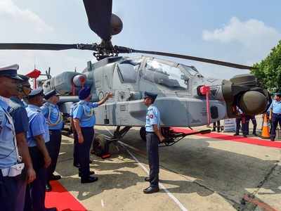IAF inducts eight US-made Apache attack helicopters; Air Chief Marshal calls it significant step towards modernisation