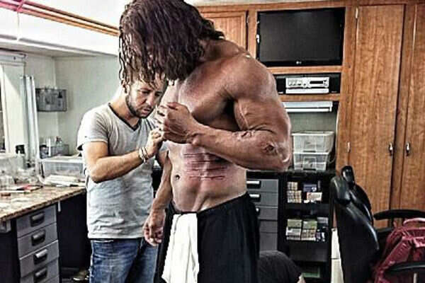 Dwayne 'The Rock' Johnson reveals his 'Hercules' look