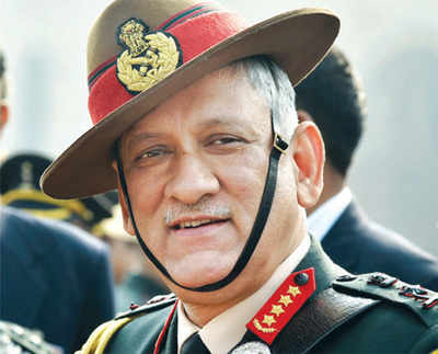 Prepared for two-front war: Army chief