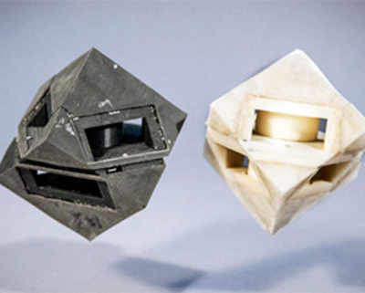 3D-printed cube robots with shock-absorbing skins developed