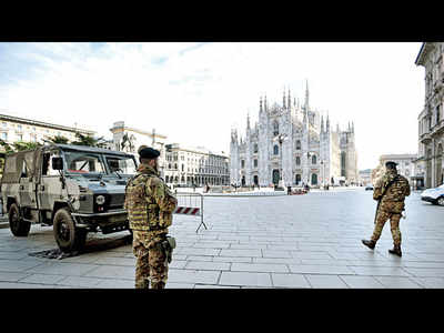 Italy put 15 million under lockdown
