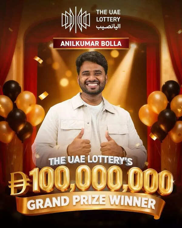 Khammam farmer’s son hits jackpot in UAE, wins Rs 243-cr lottery