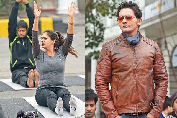 Fitness and selfies at CP’s Raahgiri in Delhi
