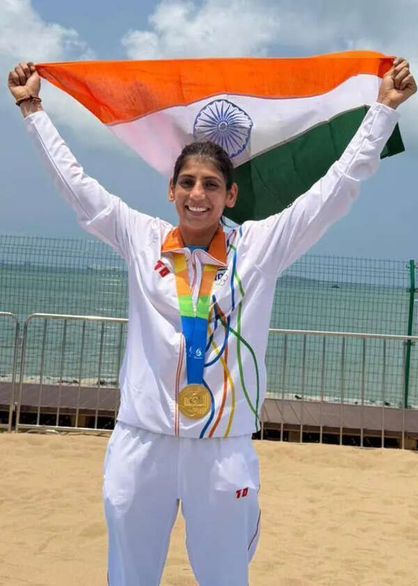 From Hry’s heartland to Asian glory: CISF’s Sheoran leads India to beach kabaddi gold