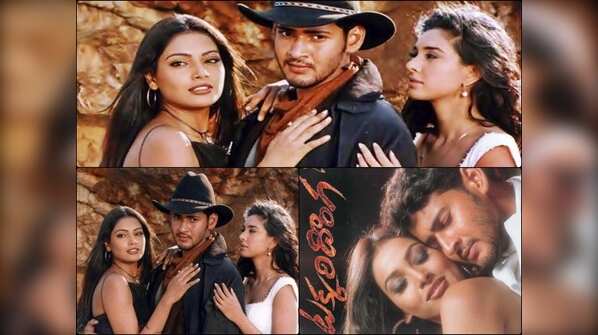 Bipasha Basu romanced Mahesh Babu in Takkari Donga (2002)
