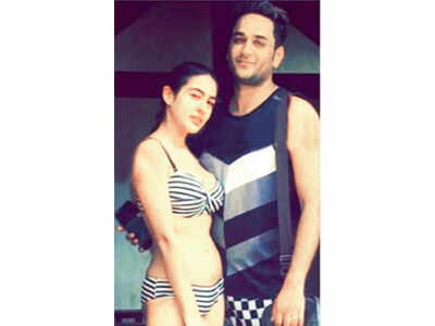 Sarah Ali Khan Finds A Friend In Tv Show Producer Vikas Gupta friend in tv show producer vikas gupta