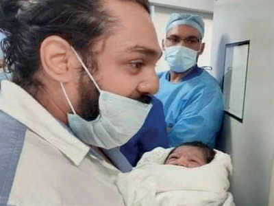 Late actor Chiranjeevi Sarja’s wife gives birth to baby boy