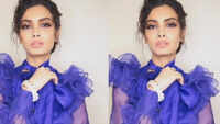 Diana Penty bids adieu to Cannes in lustrous grey outfit 