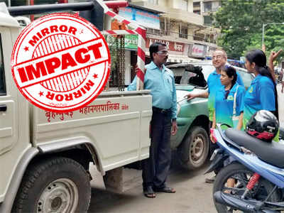 Operation khataara: BMC begins removing abandoned vehicles from streets