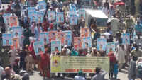 People in Sindh hold protest against state terrorism, demand release of political activists 