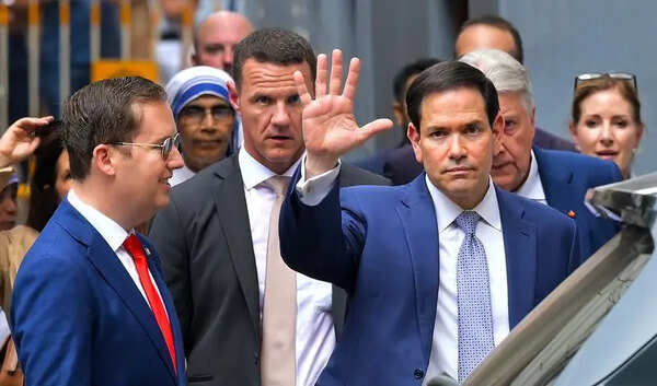 Honoured: US secy of state Rubio after Missionaries of Charity visit