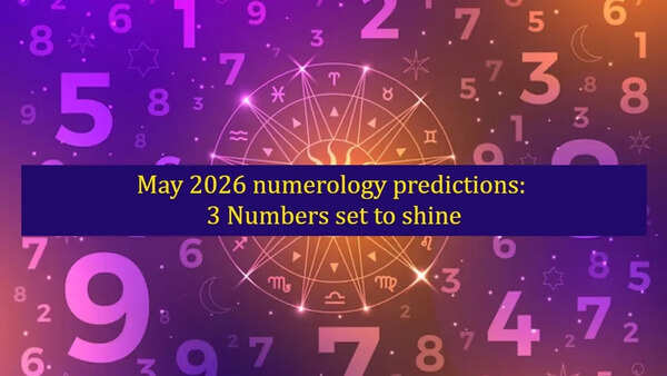 May 2026 numerology predictions: 3 Numbers set to shine