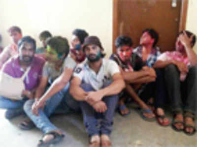 Rough Holi lands college students in police station