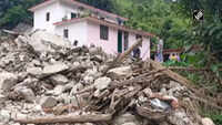 Houses damaged due to rainfall in Uttarakhand’s Dharchula, locals request help from admin 