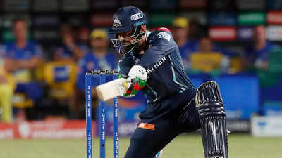 CSK vs GT Live Score, IPL 2023: Rashid removes Moeen but Chennai raise  fifty in powerplay - The Times of India