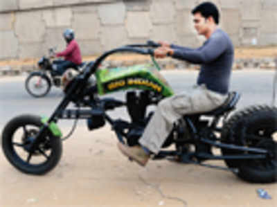 Chopper best sale modified bike