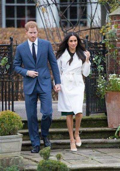 Prince Harry and American actress and model Meghan Markle announce engagement