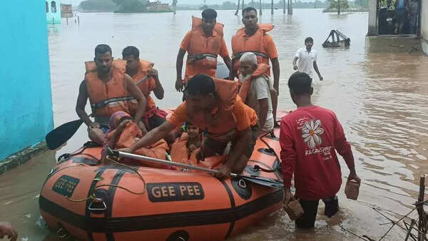 N Odisha districts again face spectre of flood