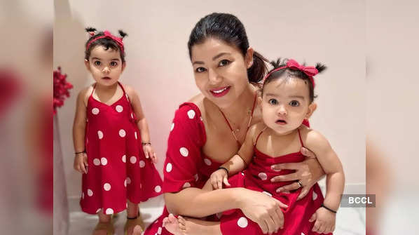 Debina Bonnerjee shares her babies Lianna and Divisha’s dairy habits, weaning them off milk at night and more
