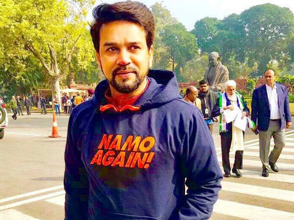 Police case for morphing text on BJP MP Anurag Thakur's hoodie
