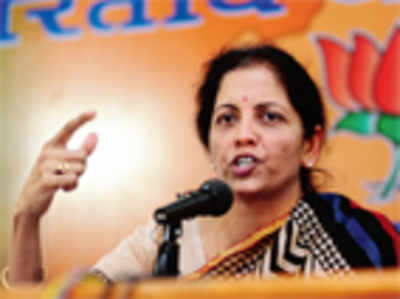 Sitharaman to enter RS from Karnataka